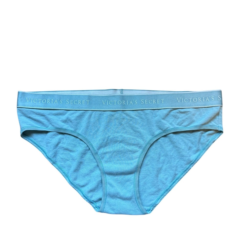 Victorias Secret Turquoise Blue Hipster Panties Size Large